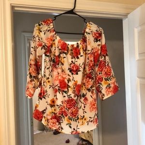 Off Shoulder Spring Blouse